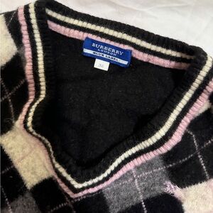 Burberry London blue label wool sweater